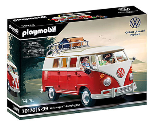 Playmobil Kit De 2 Combis Volkswagen Camping Bus 71519/70176