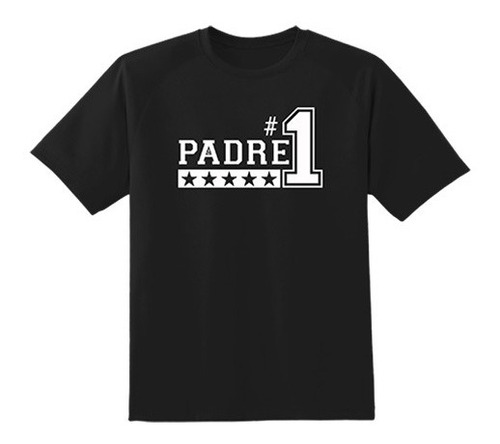 Playera Personalizada Regalo Especial Para Padre Número 1