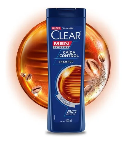 Shampoo Clear Men Caida Control En Botella De 200ml