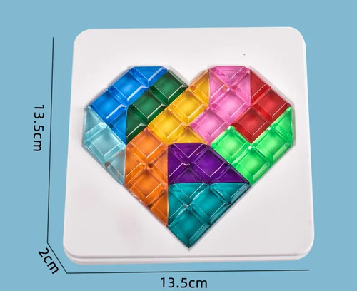 Jogo Educacional De Mesa Iq Focus Puzzle Game Assembly