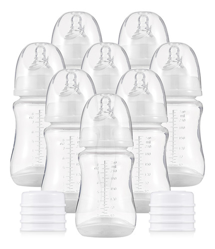 Milk Bottle Essentials, Paquete Nipple Baby De Biberones Bla