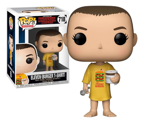 Funko Pop Eleven Hamburguesa 718 Stranger Things Protector