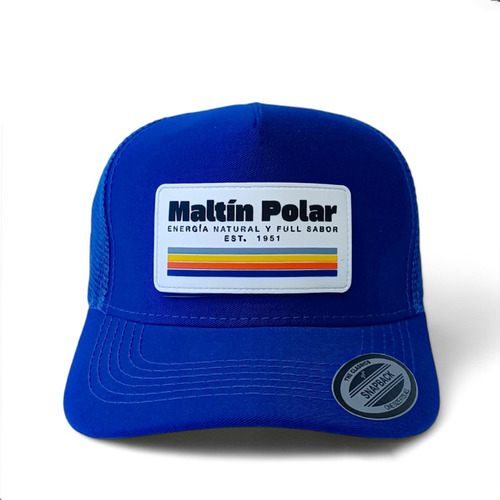 Gorra Azul Marca Maltín Polar 