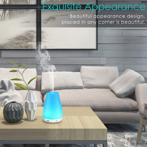 Aromatizador Difusor De Aceites Con Luz Led