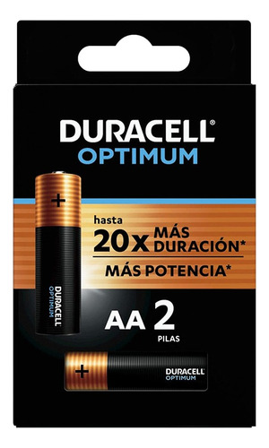 Pilas Duracell Optimum Aa Paquete De 8 