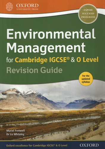 Environmental Management For Cambridge Igcse And 0 Level - Revision Guide, De Fretwell, Muriel. Editorial Oxford University Press, Tapa Blanda En Inglés Internacional