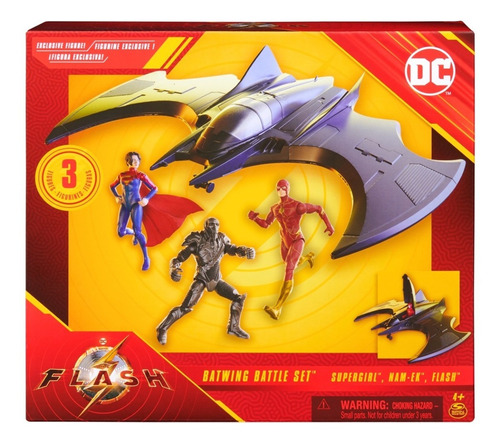 Dc Comics,the Flash Batwing,figuras Supergirl, Nam-ek, Flash