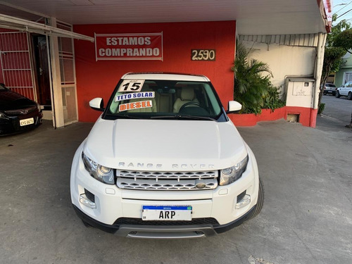 Imagem 2 de 15 de Land Rover Evoque 2.2 Sd4 Prestige 2015 Branca Diesel Auto