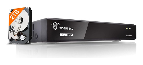 Tigersecu Super Hd 1080p Grabadora De Seguridad Dvr Híbrida 