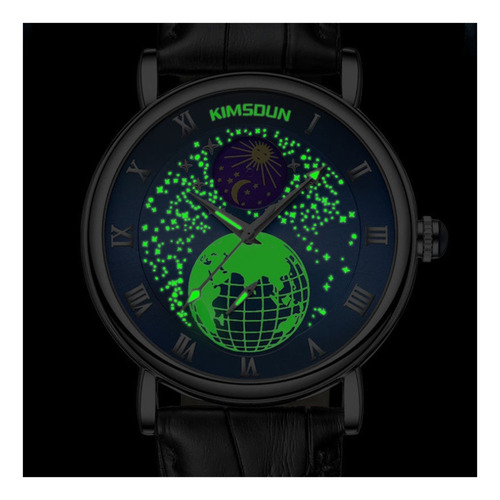 M Reloj Mecánico Automático Kimsdun Moon Phase