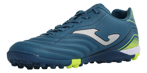 Tenis Fútbol Rápido Turf Hombre Joma Aguw2417tf Azul Bg