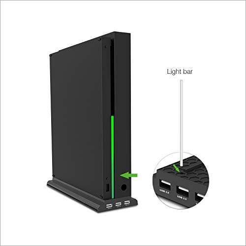 Base Vertical De Refrigeración Para Xbox One X,(negro)