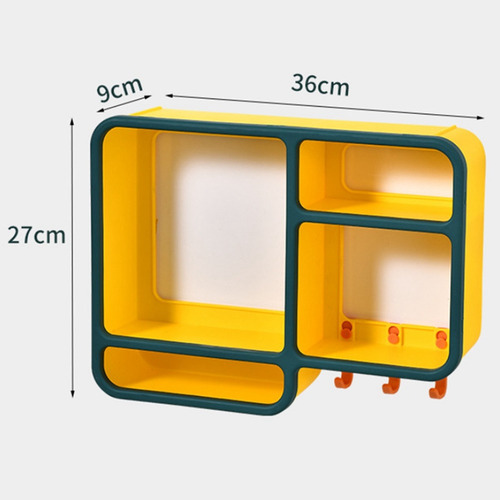 Soporte De Pared For Ducha De Baño, Sin Necesidad De Perfor