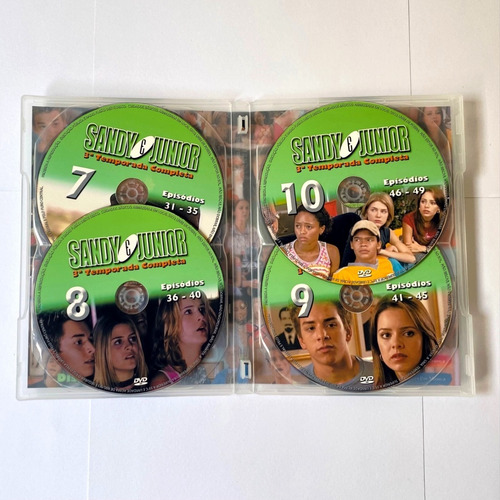 Dvd Sandy E Junior Seriado Terceira Temporada Completa