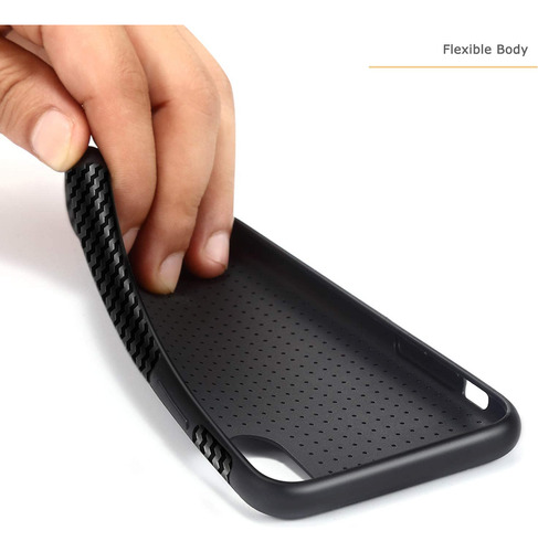 Funda Para iPhone X/xs (color Negro/marca Tasikar)