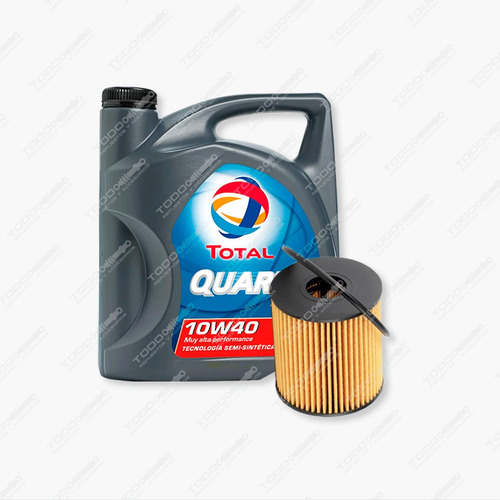 Filtro Aceite + Aceite Total Peugeot 206 1.6 16v Original
