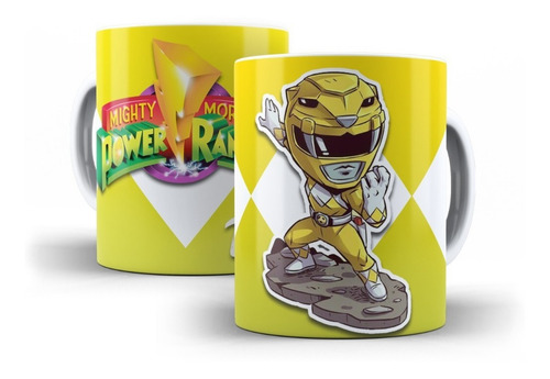 Imagem 2 de 9 de Canecas Personalizadas Power Rangers !!!!