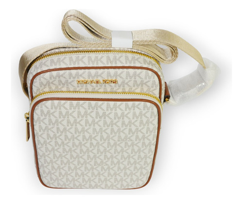 Michael Kors Jet Set Travel Medium Crossbody Bag Vainilla