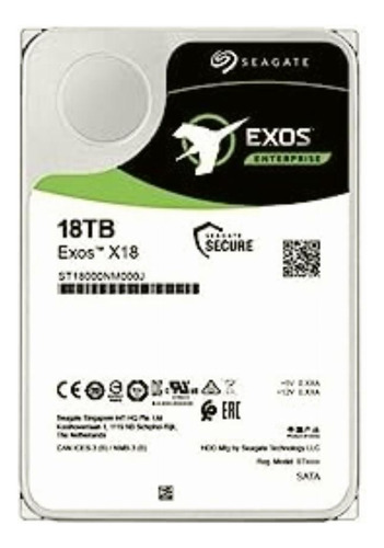 Seagate Exos X18 St18000nm001j Disco Duro De 18 Tb Interno