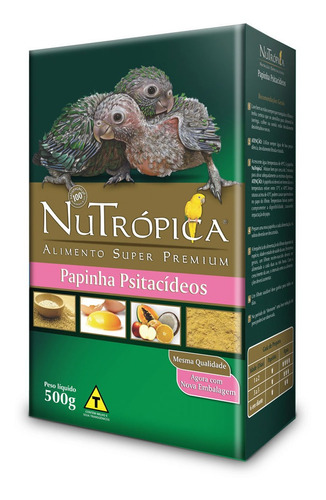 Ração Nutrópica Papinha Psitacídeos - 5kg