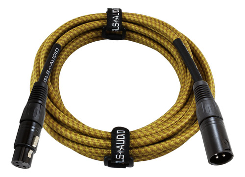 Gls Audio Cable De Micrófono De 15 Pies, Cables De Conexión