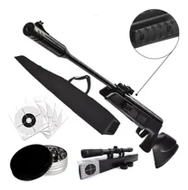 Comprar Potente Rifle Aire Comprimido 1000fps +mira +balines + Funda