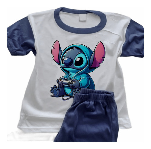 Pijamas Lilo Y Stich Impresas Sublimadas Infantiles - 6864