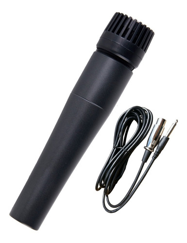 Microfono Dinamico Parquer Sn57 Funda Cable Tipo Sm57 Cuo