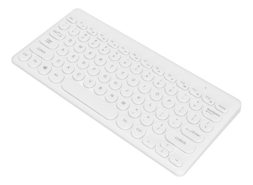 Teclado De Viaje Inalámbrico De 2,4 G, 78 Teclas, Diseño .