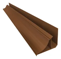 Comprar Moldura Media Caña Marrón Para Cielorraso Pvc X 6 Metros