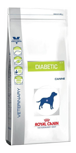 Ração Royal Canin Veterinary Diet Canine Diabetic para cachorro adulto todos os tamanhos sabor mix em saco de 1.5kg
