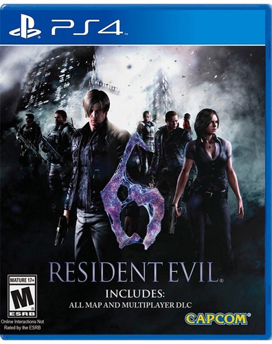 Resident Evil 6 Ps4 Físico Nuevo Sellado