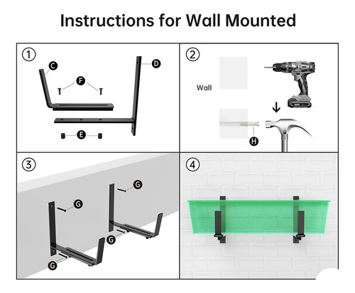 . Soporte Ajustable Para Maceteros G52 Piezas (de 6 A 12,5