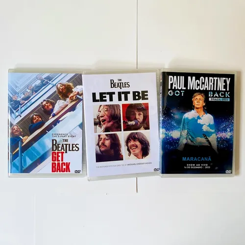 Dvd The Beatles Get Back Let It Be Paul Mccartney Got Back
