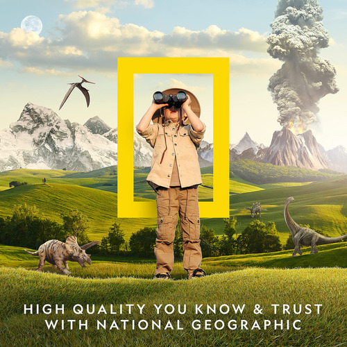 Set De Química National Geographic Mega Science Kit Para Niñ