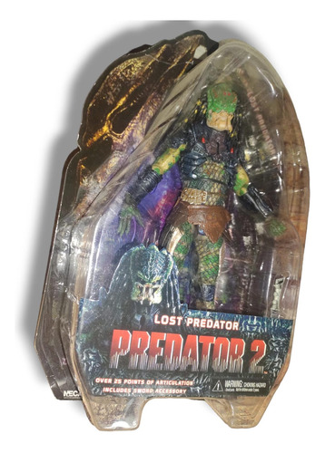 Lost Predator Depredador Original Neca Reel Toys 1/10
