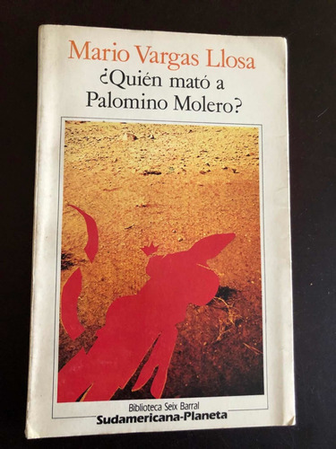 Libro ¿quién Mató A Palomino Molero? - Vargas Llosa - Oferta