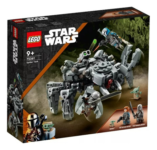 Lego Star Wars Spider Tank, tanque araña, 526 piezas, 75361