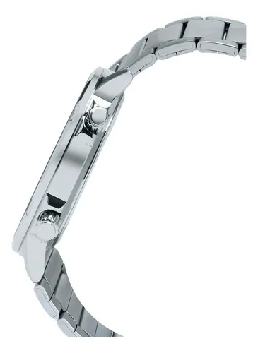 Reloj Azul Casio Mtd-130d-1a2 Wr100 Acero Inoxidable