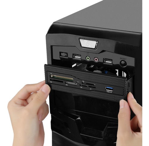 Pc Leitor De Cartão Interno Usb 3.0 Porta M2 Sd Ms Xd Cf Tf