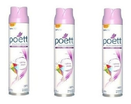 Poett Aerosol Joven Pack X3u