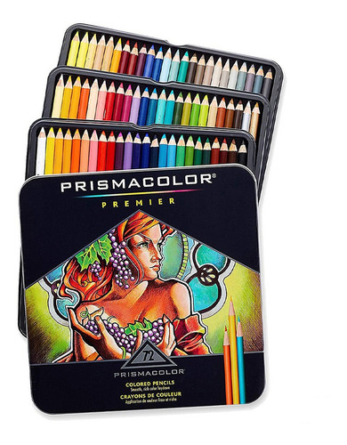 Colores Profesionales Prismacolor Premier 72 Pz +2 Blender
