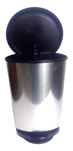 Lixeira Cesto Pedal Inox Banheiro Escritório Casa 20lts 2 Un