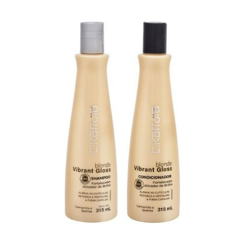 Kit Shampoo Condicionador Blonde Vibrant Gloss Iluminador