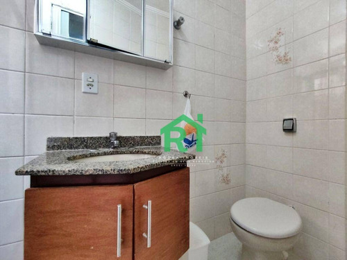 Imagem 15 de 22 de Apartamento À Venda Na Praia Das Astúrias, Sacada, 1 Dormitório Sendo 1 Suíte, 1 Vaga De Garagem, Astúrias, Guarujá/sp - Ap5369