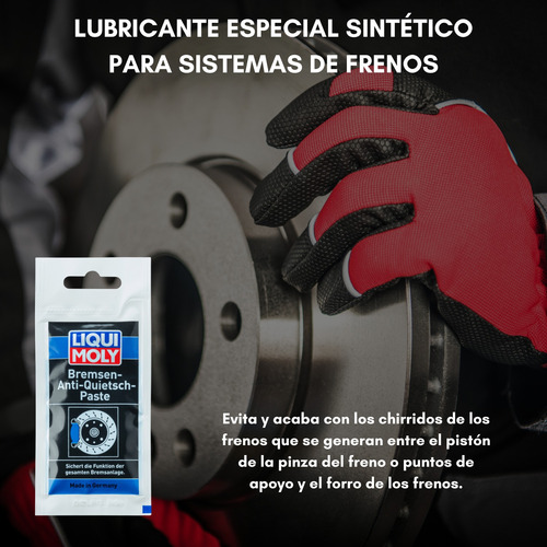 Pasta Antichirrido Para Frenos Liqui Moly Anti-quietsch 10 G