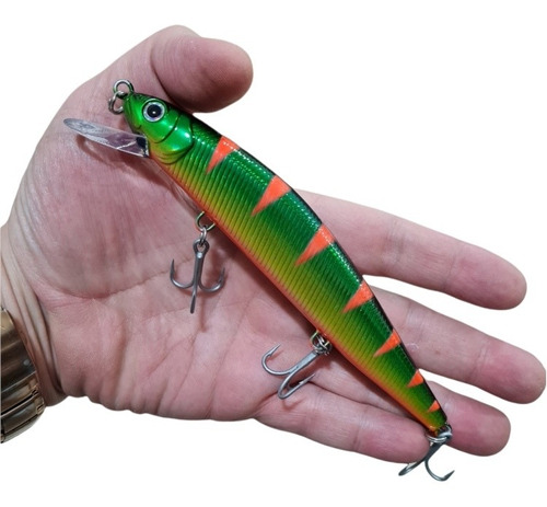 1 Señuelo Killer Minnow 40g Tiros Largos Orilla O Bote Pesca