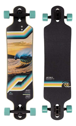 Sector 9 Longboard Complete Bintang Bend Drop Through 9.25  