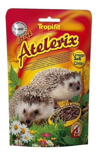 Imagen 2 de 10 de Alimento Erizo Completo Tenebrios Importado Tropifit 700 Gr