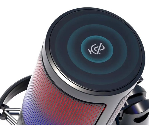 Imagen 4 de 10 de Micrófono Condenser Elefir E205 Rgb Usb Profesional Premium